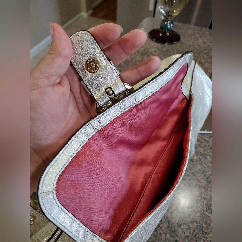 Coach nwt leather